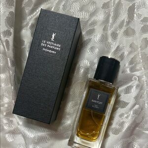 Yves Saint Laurent Babycat in Black and Gold
